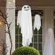 thumbnail image 1 of Decoración Luminosa Fantasma de Halloween | Adorno Colgante de Tela Brillante Fantasmal Blanco y Naranja | Decoración Espeluznante para Fiestas En El Jardín con Led Amarillo Incorporado | Decoración, 1 of 6