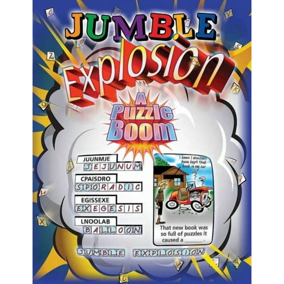 Jumbles®: Jumble® Explosion : A Puzzle Boom (Paperback)