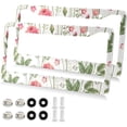thumbnail image 2 of Coolnut Roses and Butterflies 2 Holes Car License Plate Frames 2PCS, Car License Plate Holder with Screw Caps Cover Set Automotive Exterior Parts Decoration for US Vehicles, 2 of 7