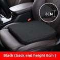 thumbnail image 5 of Car Seat Booster Cushion Honeycomb Memory Cotton Car Seat Cushion Car Simple Breathable 3D Mesh Thickened Sedentary Seat Cushion, Black 6CM, Four Seasons, 5 of 7