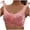 Red, variant on Women Molded Cup Solid Bra Seamless Latex Underwire Bra for Full Coverage Support with Lace Detailing and Fixed Cup Design M Red
