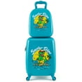 thumbnail image 1 of Costway 16" Carry-on Suitcase & 13" Backpack with 4 Spinner Wheels & Telescopic Handle With dinosaur pattern, 1 of 10