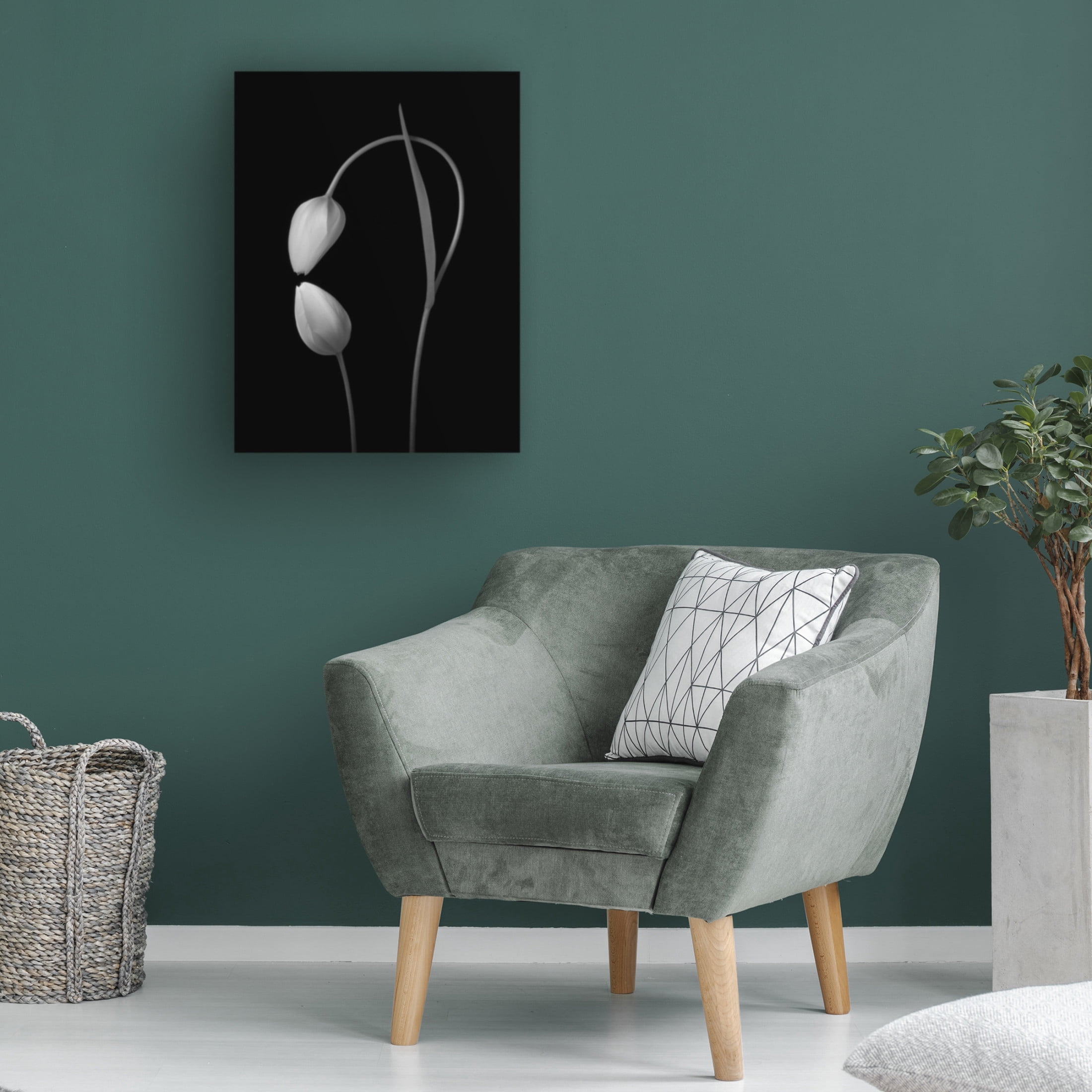 Canvas Wall Art - Tonyxu  'Love' Wall Art for Living Room, Bedroom, or Office Décor by Trademark Fine Art - 14 x 19 Inches
