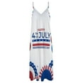 thumbnail image 4 of 4th of July Sleeveless Dress Women's Luxury Party Dress Birthday Dresses for Women, 4 of 7