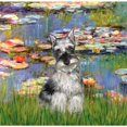 thumbnail image 2 of CafePress - Lilies / Miniature Schnauzer Mug - 11 oz Ceramic Mug - Novelty Coffee Tea Cup, 2 of 4