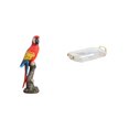thumbnail image 1 of Figura de loro,Estatua de loro Escultura animal Figura de loro,Estatua de jardín coleccionable de adorno de escritorio,Bandeja de almacenamiento,Bandeja rectangular para servir frutas y, 1 of 8