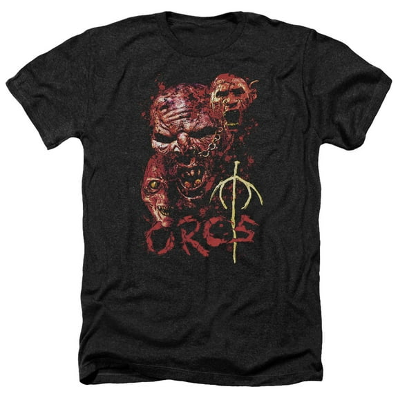 Lor - Orcs - Heather Short Sleeve Shirt - X-Large