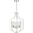thumbnail image 1 of Progress Canada Lassiter 3-Light Foyer Pendant in Brushed Nickel, 1 of 2