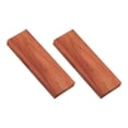 thumbnail image 1 of Uxcell 2 Pcs Madera Dura Madera Exótica Natural para Manualidades DIY, Rojo, 1 of 1