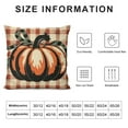 thumbnail image 5 of COMIO  Fall Decor Pumpkin Maple Leaf Pillow Covers Autumn Theme Fall Harvest Pumpkins Truck Farmhouse Decorative Throw Pillow Covers for Fall Decorations, 5 of 5