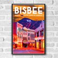 thumbnail image 2 of Bisbee Arizona Travel Poster / Postcard WPA Style Retro, 2 of 4
