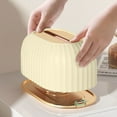 thumbnail image 5 of Automatic Lifting Tissue Box PET Plastic Modern Home Decor Thick Sturdy Spring Base for Living Room Bathroom Office Easy Tissue Dispensing Multiple Styles, 5 of 5