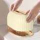 thumbnail image 5 of Dispensador automático de pañuelos | Moderno dispensador de pañuelos de plástico PET para sala de estar, baño y oficina | Blanco, amarillo, verde, rosa, verde militar, 5 of 8
