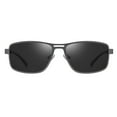 thumbnail image 1 of Gafas de Sol Porizadas Retro Designer Rectangur Outdoor Sports Eyewear , gris Baoblaze gafas de sol para hombre de moda, 1 of 7