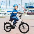 thumbnail image 2 of OLAKIDS Vélo Enfant, 12, 14, 16 et 18 Pouces, avec Stabilisateurs, Sonnette, Selle et Guidon Réglables, Frein à Main et Frein à Rétropédalage, pour Garçons et Filles., 2 of 9