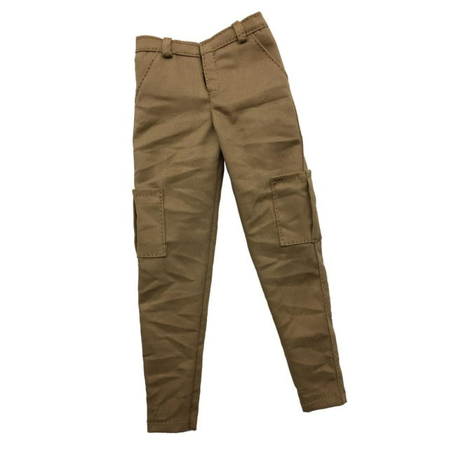 Pantalones de Hombre perfke 1/6 Pantalones de Tela Figura de Acción