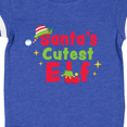thumbnail image 4 of Inktastic Christmas Santa's Cutest Elf Boys or Girls Baby Bodysuit, 4 of 5