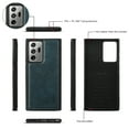 thumbnail image 4 of Wallet Case For Samsung Galaxy Note 20 Ultra, Drop Protection Magnetic Zip Pocket 13 Card Slots+2 Cash Pockets Retro Leather Crossbody Phone Case For Samsung Galaxy Note 20 Ultra,Blue, 4 of 12