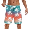 thumbnail image 6 of Yaoyar Mens Swim Trunks with Mesh Liner Quick Dry Bathing Suits Beach Vacation Swimsuit Board Shorts, 6 of 7