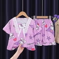 thumbnail image 1 of Pijama Infantil De Verano Para Niñas, 1 of 7