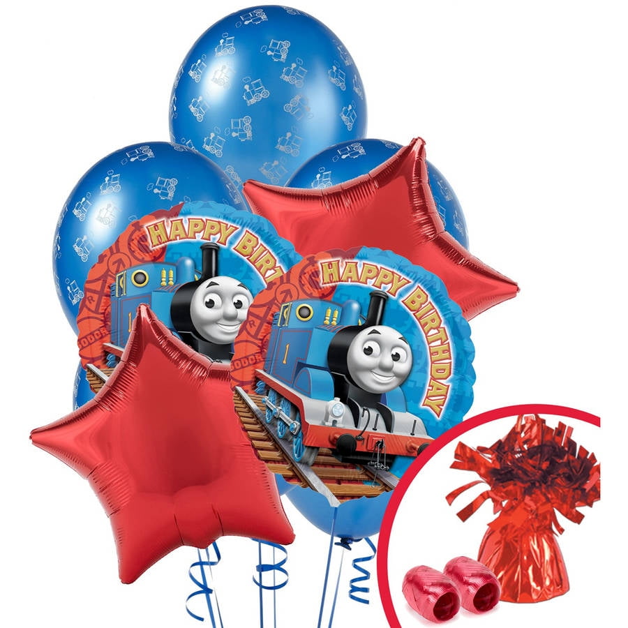 Thomas the Train Happy Birthday Balloon Bouquet