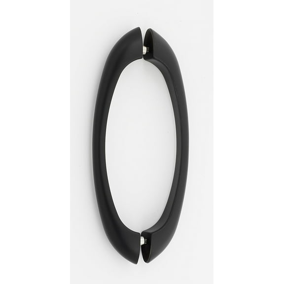 Alno G855-6 Luxury Contemporary 6" Center To Center Solid Brass Back To Back Door Pulls -