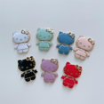 thumbnail image 4 of Sanrio-soporte de teléfono móvil de Hello Kitty, espejo de maquillaje de gato creativo con lente, soporte de escritorio, dibujos animados, Tiktok, nuevo, 4 of 4