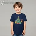 thumbnail image 2 of Boy's Pokemon Christmas Tree Characters  Graphic Tee Navy Blue X Small, 2 of 9