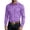 Purple, variant on HOMADLES Men's Long Sleeve Button Down Dress Shirt Solid Color Collared Business Office Work Top Dark Gray Size 3XL