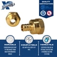 thumbnail image 4 of Adaptador XFITTING Pex de 1/2 pulgada x 1/2 pulgada hembra NPT, 25 unidades, 4 of 6