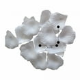 thumbnail image 2 of LAMIRO Artificial White Rose Petals Wedding Bouquet(100 Count), 2 of 7