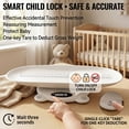 thumbnail image 6 of ZNQPLF Baby Scale, Infant Scale for Baby Adult and Pet, Baby Scales for Weighing Newborns, White, 265lb Max Capacity., 6 of 11