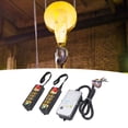 thumbnail image 1 of Grue Sans Fil Télécommande, Lumières LED Électrique Interrupteur Sans Fil ABS Réponse Rapide DC24V pour Machines d'Extraction de Charbon, 1 of 7