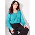 thumbnail image 2 of Catherines Women's Plus Size The Graceful Muse Blouse, 2 of 5