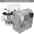 thumbnail image 2 of Anemone Flower Stand Mixer Cover, Vintage Bouquets Bridal Corsage Design Shabby Leaves Ranunculus Blossoms, Kitchen Appliance Organizer Bag Cover with Pockets, 5 Quarts, Multicolor, by Ambesonne, 2 of 4