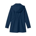 thumbnail image 5 of Nugftut Rain Jackets for Women Hooded Pockets Full ZipWaterproof Windbreaker Lightweight Rain Jackets,L, 5 of 8