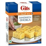 Gits Sandwich Dhokla Snack Mix, Makes 15 Per Pack,Pure Veg, Indian Snack Mix, 200G