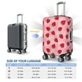 thumbnail image 6 of Daiia Strawberry Luggage Cover, Thickened Washable Travel Luggage Covers, Elastic Unique Baggage Covers for 18-20 inch Luggage-Medium, 6 of 9