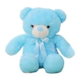 thumbnail image 1 of Juguetes de oso de peluche, figuras de de dibujos animados, juguetes con , adornos de decoración para el dormitorio del hogar, Azul-50cm Sunnimix Peluche de dibujos animados Animasl suave, 1 of 8