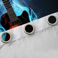 thumbnail image 4 of Homewish Guitar Print Blackout Curtains Set of 2 (52x84 Each),Rock Music Window Curtains,Musical Instrument Lovers Curtains and Drapes For Boys Kids,Ultra Soft Home Decor, 4 of 6