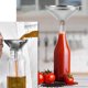 thumbnail image 4 of Embudos de acero inoxidable para la cocina moderna, juego fácil de limpiar con vástago estrecho para una transferencia segura de ingredientes líquidos y secos, no tóxico y resistente al óxido, 4 of 5