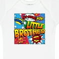 thumbnail image 4 of Inktastic Little Brother Comic Book Boys Baby Bodysuit, 4 of 5