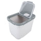 thumbnail image 1 of Contenedor De Almacenamiento De Arroz, 22 Lb/10 Kg Cubo De Almacenamiento De Arroz Con Tapa Transparente Contenedor De Almacenamiento De Arroz Alimentos Para Mascotas Frijoles, 1 of 8