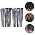 thumbnail image 4 of 2pcs Tinsel Foil Fringe Curtain Foil Tinsel Photo Booth Backdrop Streamer Birthday Decor, 4 of 7