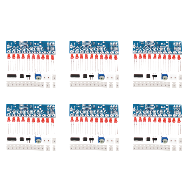 NE555 CD4017 intermitente LED Kit bricolaje SMD práctica soldadura 2 5-14 5 V