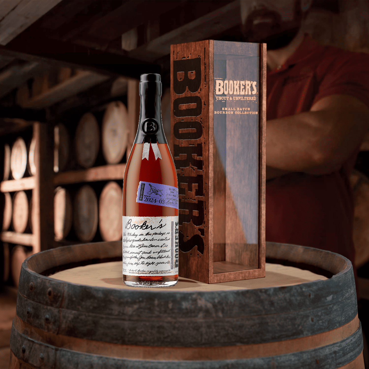 Booker's Batch 2022-02 the Lumberyard Straight Bourbon Aged Booker's Batch 2022-02 the Lumberyard Straight Bourbon Aged
