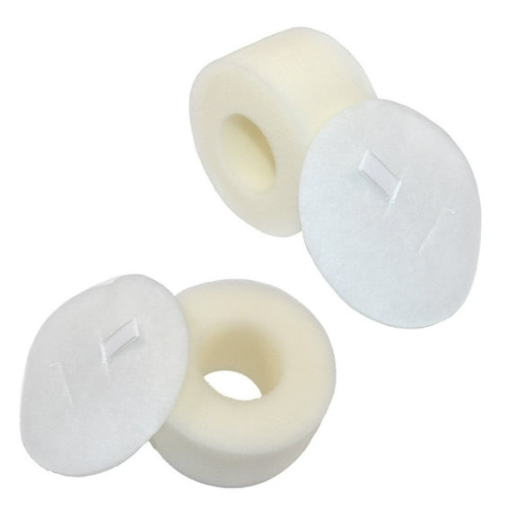 HQRP 2-pack Foam and Felt Filter Kit for Shark XFF680 Replacement fits Shark Rotator NV680 NV800 series