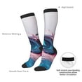 thumbnail image 4 of Vsdgher Vintage Camera Splash Art Knee Socks, High Socks Long Stretchy Sock Women Knee High Stocking, Long Socks for Women, 4 of 6