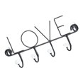 thumbnail image 4 of Organizador de almacenamiento en el de pared montado en pared para adorno de pared AMOR Negro__4 s Sunnimix Soporte para colgador de gancho de pared, 4 of 8