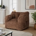 thumbnail image 4 of Foam Filled Bean Bag Chair, Plush Corduroy Lazy Sofa, 4 of 7